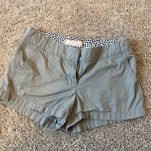 J. Crew Chino Shorts Size 6